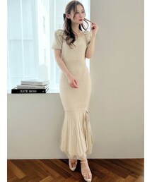 RESEXXY | スリットシアーマーメイドワンピース(ワンピース)