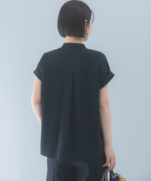 URBAN RESEARCH ROSSO（アーバンリサーチロッソ）の「クールタッチ吸水速乾ポケットフレアブラウス（シャツ/ブラウス・レディース・IVORY/D/NAVY・Free）」の21枚目の写真