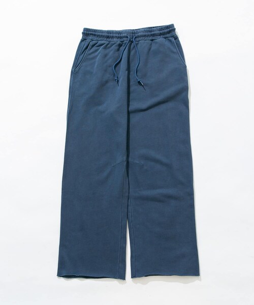 URBAN RESEARCH Sonny Label（アーバンリサーチサニーレーベル）の「スウェットワイドイージーパンツ（スウェットパンツ・メンズ・チャコール/ネイビー・M/L）」の3枚目の写真