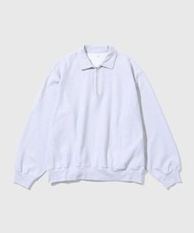 ADAM ET ROPE' | 【blurhmsROOTSTOCK/ブラームスルーツストック】Thin-Sweat Harf-Zip P/O(スウェット)
