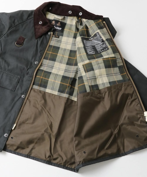 URBAN RESEARCH（アーバンリサーチ）の「Barbour　spey jacket（テーラードジャケット・メンズ・Black/Sage/Olive・M/L/XL）」の18枚目の写真