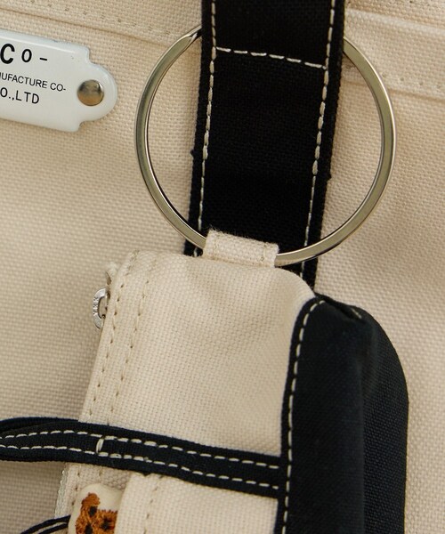 ADAM ET ROPE'（アダムエロペ）の「【J'aDoRe・一部店舗限定】【OLDMAN'S TAILOR】MINI MINI TOTE KEY RING（キーホルダー・レディース・キナリ・F）」の17枚目の写真