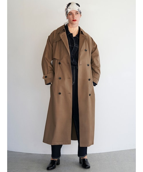 ELENDEEK(エレンディーク)の「BOA LINER SET TRENCH CT(トレンチコート・レディース・アイボリー/ブラック/モカ・01/02)」の22枚目の写真