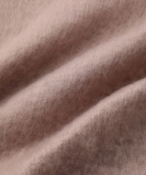 ROPE' PICNIC(ロペピクニック)の「バルキーフリンジストール(ストール/ショール・レディース・グレー/キナリ/ベージュ系/サックス・F)」の11枚目の写真