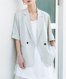 SENSE OF PLACE by URBAN RESEARCH | 『UR TECH DRYLUXE』リネンライクジャケット(その他アウター)