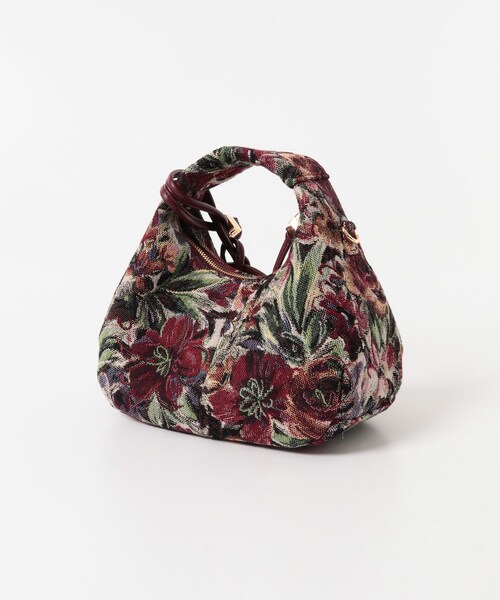 URBAN RESEARCH(アーバンリサーチ)の「GANNI Hobo Mini Tapestry(ハンドバッグ・レディース・Tawny Port・0)」の4枚目の写真
