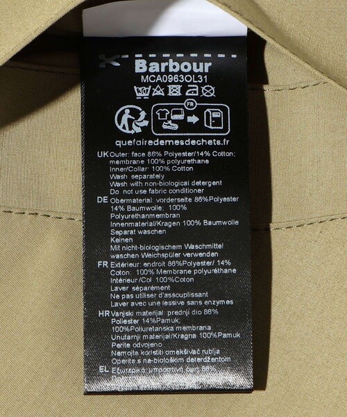 ADAM ET ROPE'(アダムエロペ)の「《別注》【Barbour/バブアー】REVERSIBLE TRANSPORT(その他アウター・レディース・ベージュ・36/38/40/42)」の19枚目の写真