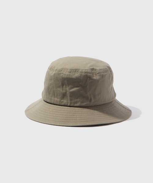 ADAM ET ROPE'（アダムエロペ）の「【KIJIMA TAKAYUKI/キジマ タカユキ】ORGANIC COTTON SERGE BUCKET HAT（ハット・メンズ・ブラック/キミドリ・F）」の3枚目の写真