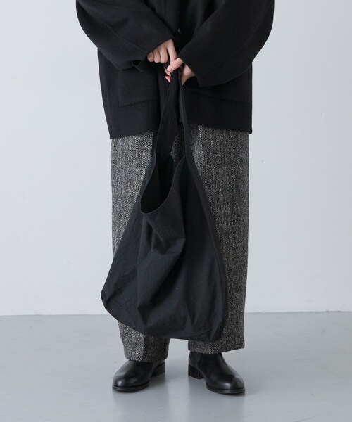 かぐれ（カグレ）の「コットンショルダーバッグ（ショルダーバッグ・レディース・RED/GRAY/NAVY/BLACK・FREE）」の9枚目の写真