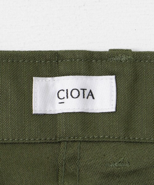 URBAN RESEARCH(アーバンリサーチ)の「『別注』CIOTA×URBAN RESEARCH Baker Pants(Baggy)(チノパンツ・メンズ・Dark Olive・4/5/6)」の14枚目の写真