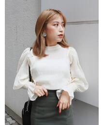 MURUA | 2WAYワッシャーボリュームブラウス(シャツ/ブラウス)