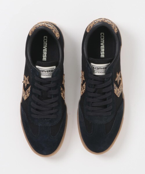 SENSE OF PLACE by URBAN RESEARCH(センスオブプレイスバイアーバンリサーチ)の「Converse ROADCLASSIC SK LD OX(スニーカー・メンズ・BK/LEOPARD・26)」の2枚目の写真