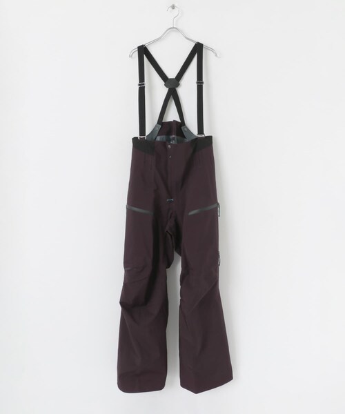 EKAL（エカル）の「patagonia　Ms Untracked Bibs（つなぎ/オールインワン・メンズ・BLK/OBPL・S/M）」の7枚目の写真