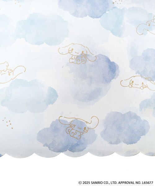 ROPE' PICNIC(ロペピクニック)の「【SANRIO CHARACTERS/サンリオキャラクターズ】晴雨兼用/遮光水彩モチーフ折りたたみ傘(折りたたみ傘・レディース・サックス/ラベンダー・F)」の7枚目の写真