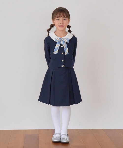 ROPE' PICNIC(ロペピクニック)の「【KIDS】セレモニーにも/リボンタイ(蝶ネクタイ・キッズ・ベージュ/サックス・F)」の19枚目の写真