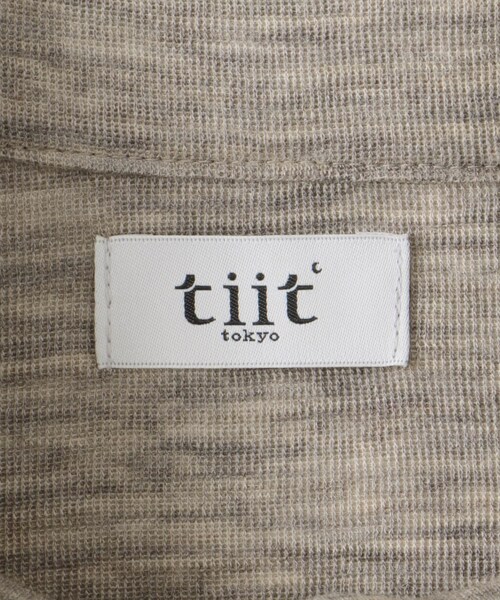 URBAN RESEARCH DOORS(アーバンリサーチドアーズ)の「tiit tokyo tack&twist tops(ニット/セーター・レディース・gray/beige・38)」の10枚目の写真