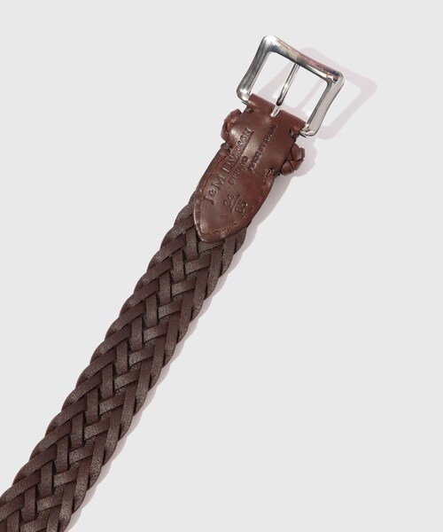 ADAM ET ROPE'(アダムエロペ)の「【J&M DAVIDSON/ジェイ&エム デヴィッドソン】ENVELOPE BUCKLE TIP END 25MM(ベルト・メンズ・ブラック/ダークブラウン・32/34/36)」の9枚目の写真