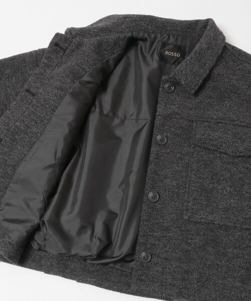URBAN RESEARCH ROSSO（アーバンリサーチロッソ）の「ブークレーブルゾン（ブルゾン・レディース・OFF/CHARCOAL・Free）」の22枚目の写真