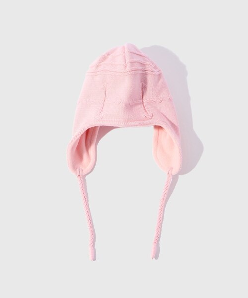 ADAM ET ROPE'(アダムエロペ)の「【DAIRIKU/ダイリク】Shape memory Knit Cap(ニットキャップ/ビーニー・メンズ・ブラック/サックス/ピンク・F)」の3枚目の写真