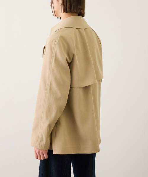 ROPE'（ロペ）の「【撥水加工】ライトミドル丈トレンチコート（トレンチコート・レディース・オフホワイト/ベージュ・F）」の12枚目の写真