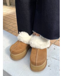 EMODA | ボリュームラウンドサボ(スリッポン)