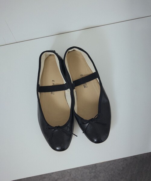 ADAM ET ROPE'（アダムエロペ）の「【porselli（ポルセリ）】ストラップバレエ（パンプス・レディース・ブラック/ベージュ系・36/37/38/39）」の15枚目の写真