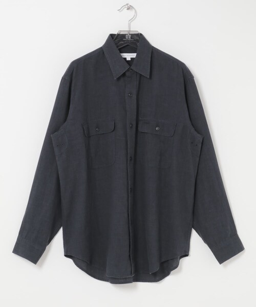 URBAN RESEARCH（アーバンリサーチ）の「SANDWASH LINEN WORK SHIRTS（シャツ/ブラウス・メンズ・WHITE/BLACK/BROWN/NAVY・M/L）」の15枚目の写真