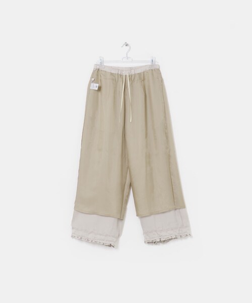 LAATO（ラート）の「frill frill pants（その他パンツ・レディース・インク/ミスト/チョコレート・Free）」の10枚目の写真
