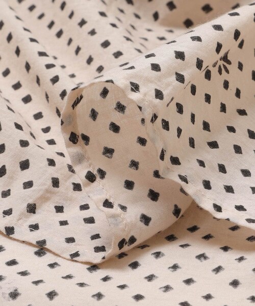 かぐれ（カグレ）の「maison de soil　BLOCK PRINT SHIRTS DRESS（ワンピース・レディース・LT BEIGE・2）」の19枚目の写真