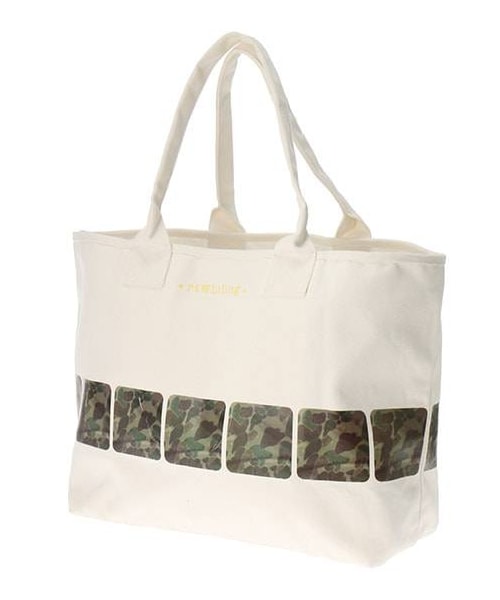THE DAYZ TOKYO(ザデイズトーキョー)の「【retaW】TOTE(ハンドバッグ・レディース・ホワイト/ブラック・F)」の2枚目の写真