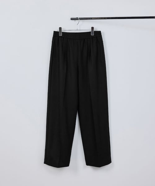 ROPE'（ロペ）の「ウールフランネルタックイージーパンツ/イージーケア・セットアップ対応（その他パンツ・レディース・ブラック/ライトグレー/ダークブラウン/ブラウン系/ピンク・36/38）」の4枚目の写真