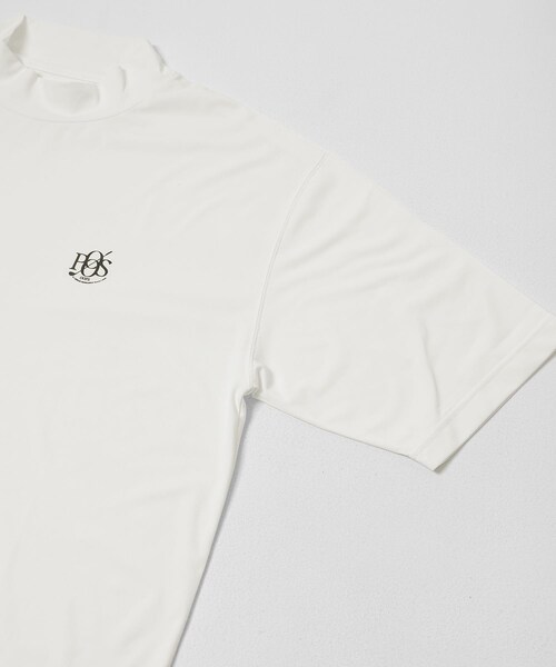 URBAN RESEARCH Sonny Label（アーバンリサーチサニーレーベル）の「OOPS　吸水速乾モックネックTシャツ（Tシャツ/カットソー・メンズ・WHITE/BLACK/WHITE 廃番/BLACK 廃番・M/L/XL/4）」の13枚目の写真