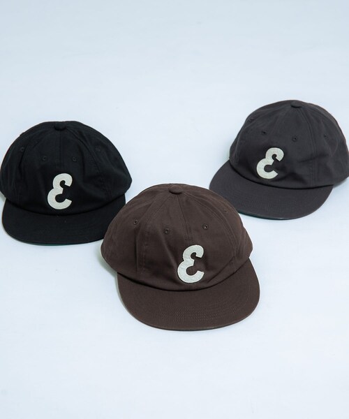 EKAL（エカル）の「8パネルベースボールキャップ（キャップ・メンズ・ブラウン/チャコール/ブラック・One）」の12枚目の写真