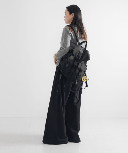 URBAN RESEARCH（アーバンリサーチ）の「GANNI　Recycled Tech Backpack（バックパック/リュック・レディース・Black・-）」の8枚目の写真