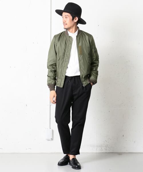 URBAN RESEARCH DOORS（アーバンリサーチドアーズ）の「ALPHA　ALPHA別注 MA-1（ミリタリージャケット・メンズ・NAVY/GREEN・M/L）」の14枚目の写真