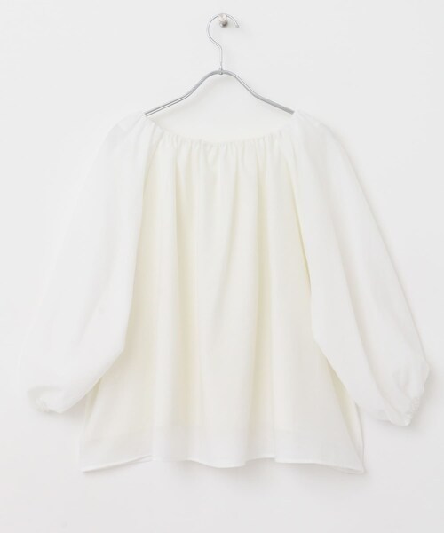 URBAN RESEARCH ROSSO（アーバンリサーチロッソ）の「2WAYオフショルブラウス（シャツ/ブラウス・レディース・white/black・FREE）」の14枚目の写真