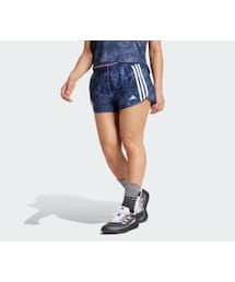 adidas | オウン ザ ラン エキサイト 総柄プリント  AEROREADY ショーツ(パンツ)