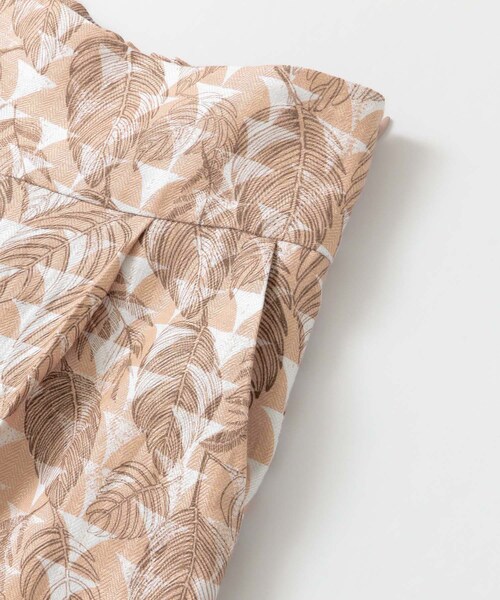 URBAN RESEARCH ROSSO（アーバンリサーチロッソ）の「リーフプリントワイドパンツ（その他パンツ・レディース・P/BEIGE/BEIGE・36/38）」の10枚目の写真