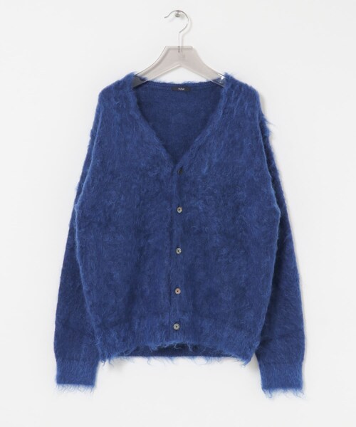 URBAN RESEARCH（アーバンリサーチ）の「YLEVE　MOHAIR NAPPING KNIT CARDIGAN（カーディガン/ボレロ・メンズ・110 COBALT・4）」の2枚目の写真