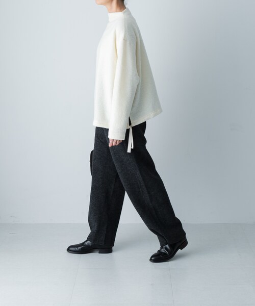 かぐれ（カグレ）の「ウールループボトルネックプルオーバー（その他トップス・レディース・IVORY/MOCHA/NAVY・Free）」の22枚目の写真