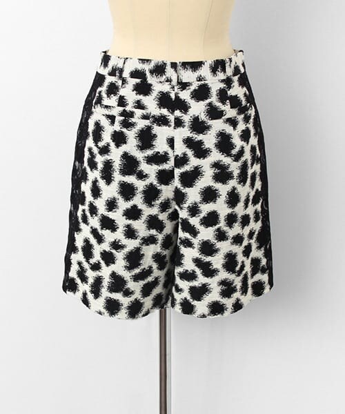 URBAN RESEARCH ROSSO（アーバンリサーチロッソ）の「Lirica　Lace Shorts（その他パンツ・レディース・BLACK・O/1）」の7枚目の写真