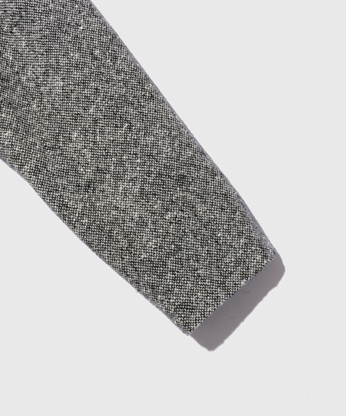 ADAM ET ROPE'(アダムエロペ)の「TWEED HOMESPAN RACING BLOUSON(ブルゾン・メンズ・ブラック・L/M/S)」の17枚目の写真