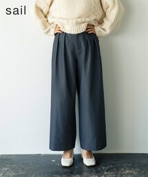 nissen | 【sail】タックパンツ　小さいサイズ(パンツ)