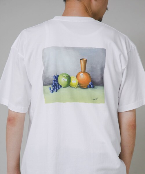 URBAN RESEARCH(アーバンリサーチ)の「semoh UNO×YGM “JOTL” TEE(Tシャツ/カットソー・メンズ・WHITE/BLACK・1/2)」の5枚目の写真