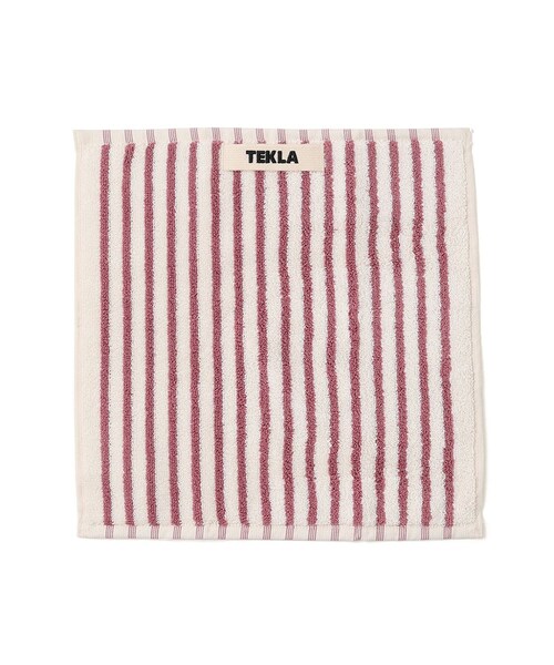 ADAM ET ROPE'(アダムエロペ)の「【J'aDoRe・店舗限定】【TEKLA】Terry Towels Striped (Washcloth)(ハンカチ/ハンドタオル・レディース・グリーン系/ネイビー系/ブラウン系・F)」の17枚目の写真