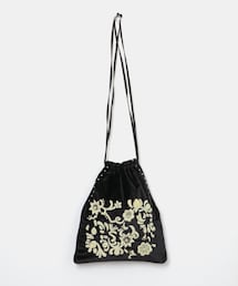 かぐれ | Khadi&co　VELVET EMBROIDERY BAG(ショルダーバッグ)