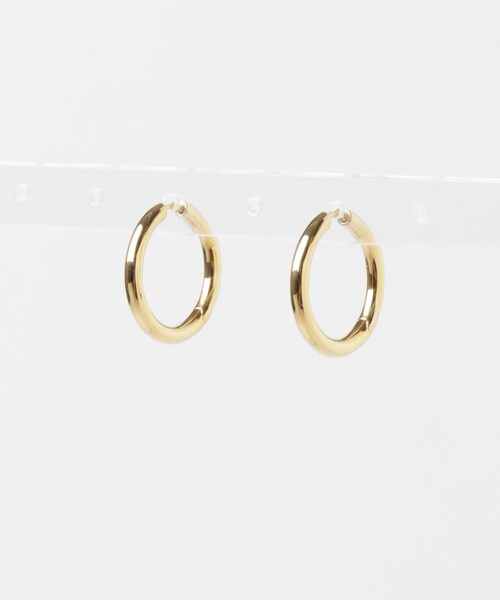 URBAN RESEARCH(アーバンリサーチ)の「Classic Hoops Medium Gold(ピアス(両耳用)・メンズ・Gold・One)」の2枚目の写真
