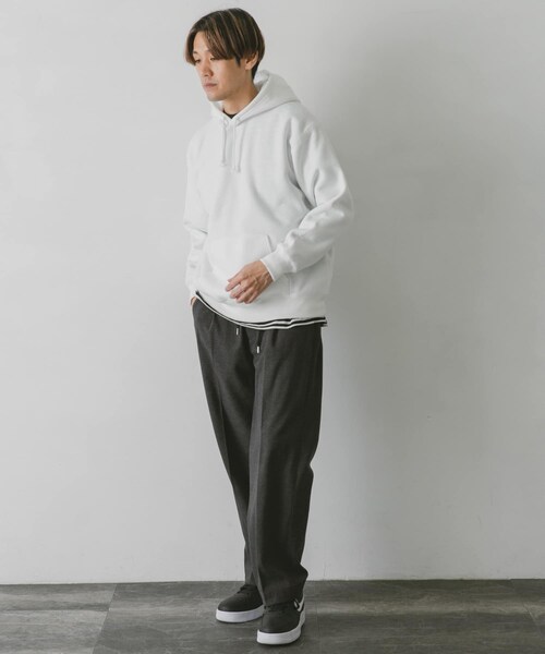 URBAN RESEARCH DOORS(アーバンリサーチドアーズ)の「『速乾』クイックドライ プルオーバーフーディ(パーカー・メンズ・BLUE GRAY/OFF/BEIGE/NAVY/ROYAL/RED・M/L/XL)」の17枚目の写真