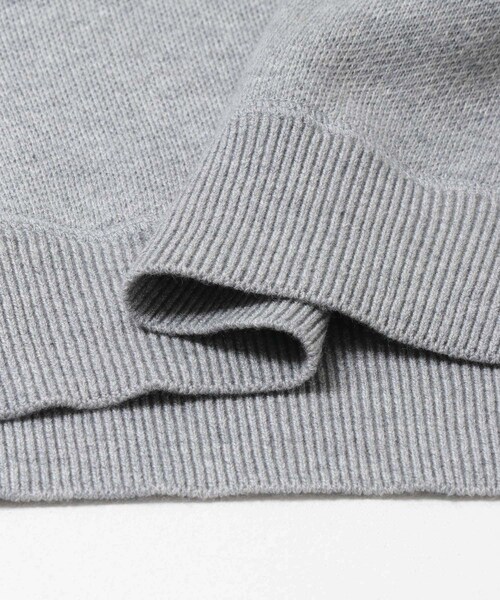 URBAN RESEARCH Sonny Label（アーバンリサーチサニーレーベル）の「スウェットライクニットプルオーバー（ニット/セーター・メンズ・チャコール/グレー/ブラック/グリーン/ダークブラウン・S/M/L/XL）」の22枚目の写真