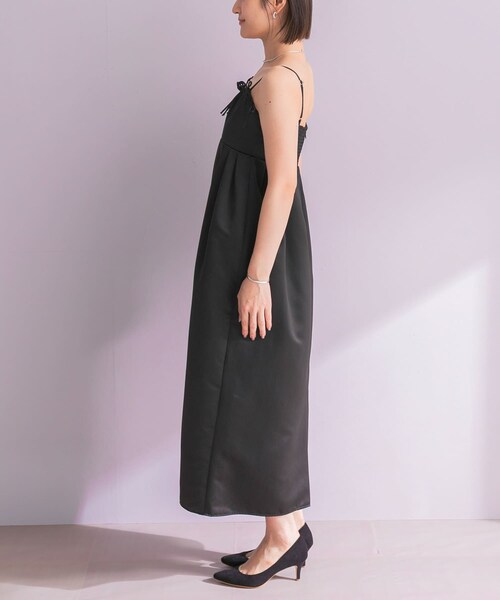 URBAN RESEARCH ROSSO（アーバンリサーチロッソ）の「ANDRESD　RIBBONS DRESS×SHEER TOPS（ワンピース・レディース・NAVY/BLACK・M）」の13枚目の写真